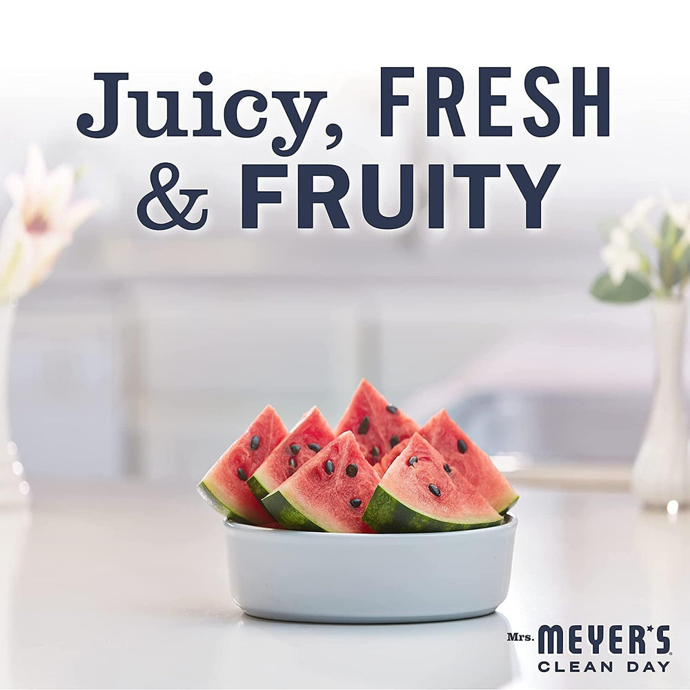 Illustration of ingredients in Mrs. Meyer's Clean Day formula: olive oil and aloe vera