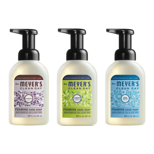 Mrs. Meyer’s Clean Day Lavender hand soap bottle with fresh floral scent