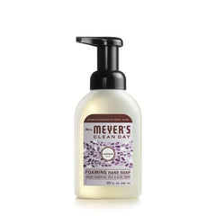 Mrs. Meyer’s Clean Day Rain Water hand soap bottle delivers crisp, clean fragrance