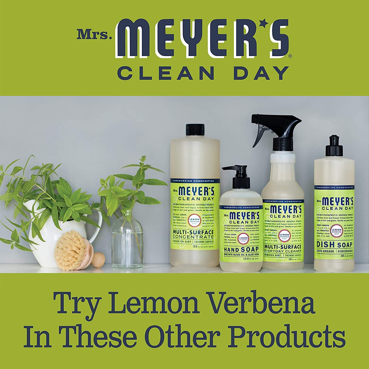 Swatch showing non-greasy absorption of Mrs. Meyer's hand lotion