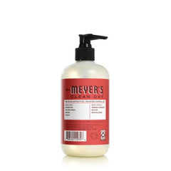 Mrs. Meyer’s Clean Day bottle front shows signature packaging and refreshing aroma