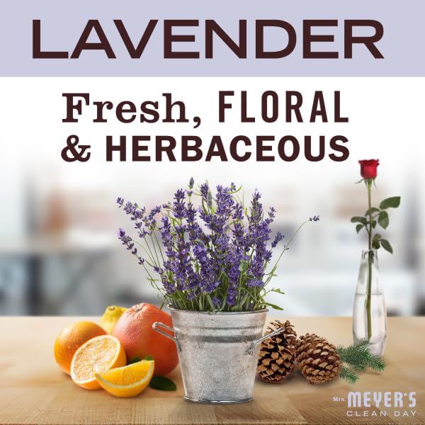 Festive packaging of Mrs. Meyer's Clean Day Hand Soap Bundle for holiday decor