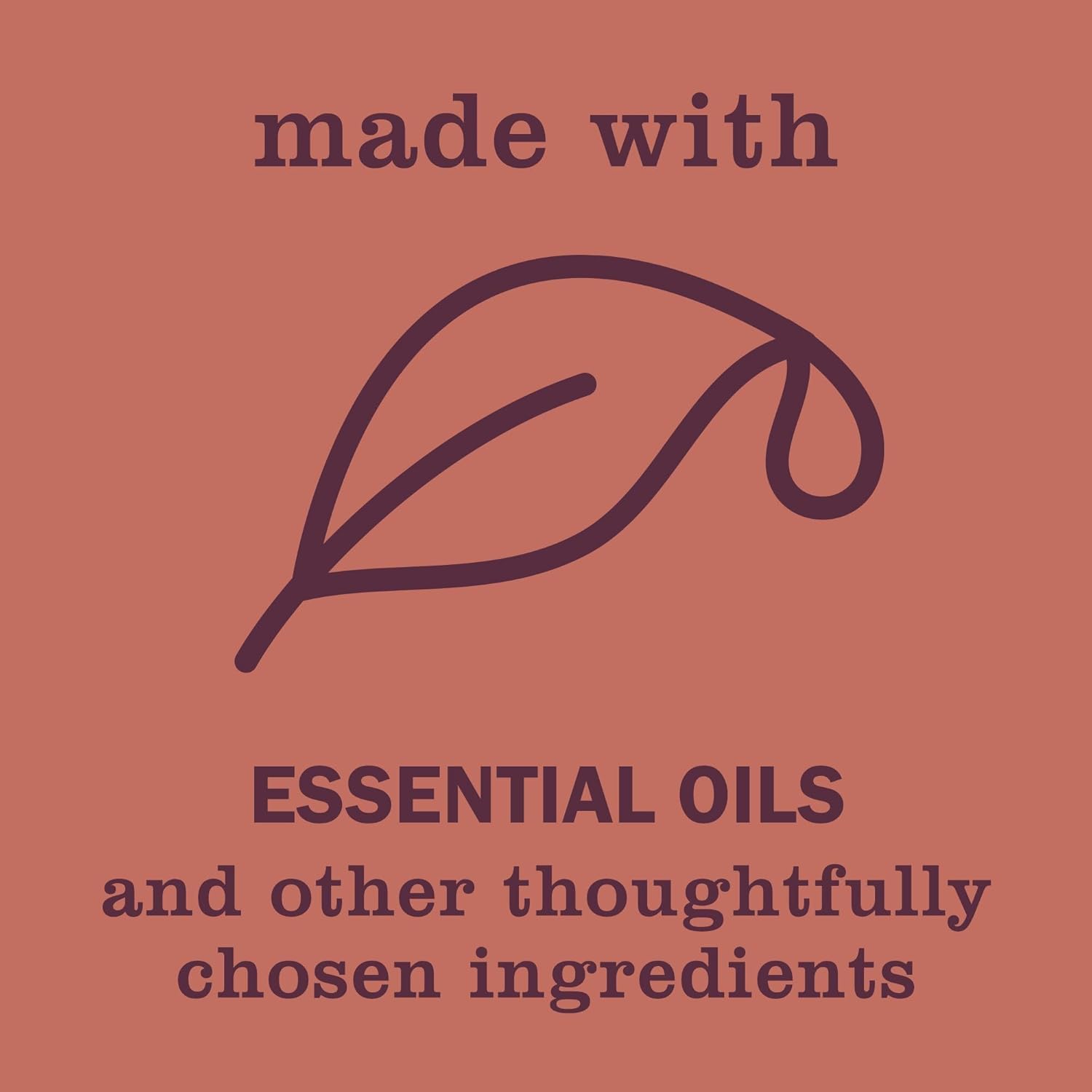 Lavender-scented Mrs. Meyer's Clean Day hand soap for a calming washing experience.
