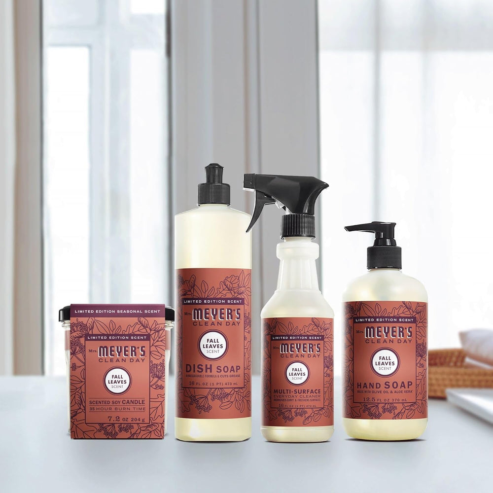 Lemon Verbena scent Mrs. Meyer's Clean Day hand soap for a bright citrus note.
