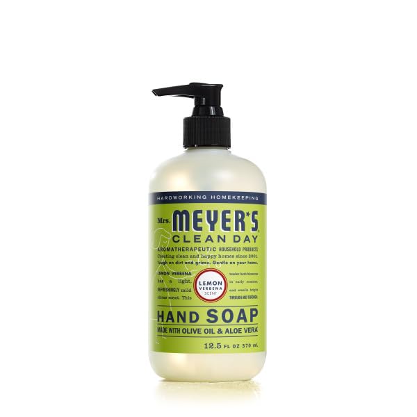 Mrs. Meyer's Clean Day Oat Blossom bottle provides creamy, fresh scent during hand washing.