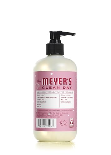 Mrs Meyer's peppermint hand soap 3 pack emphasizes value for family hand care