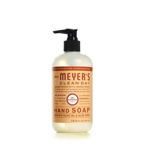 Mrs. Meyer's Clean Day Rain Water bottle delivers clean, airy fragrance for daily routines.