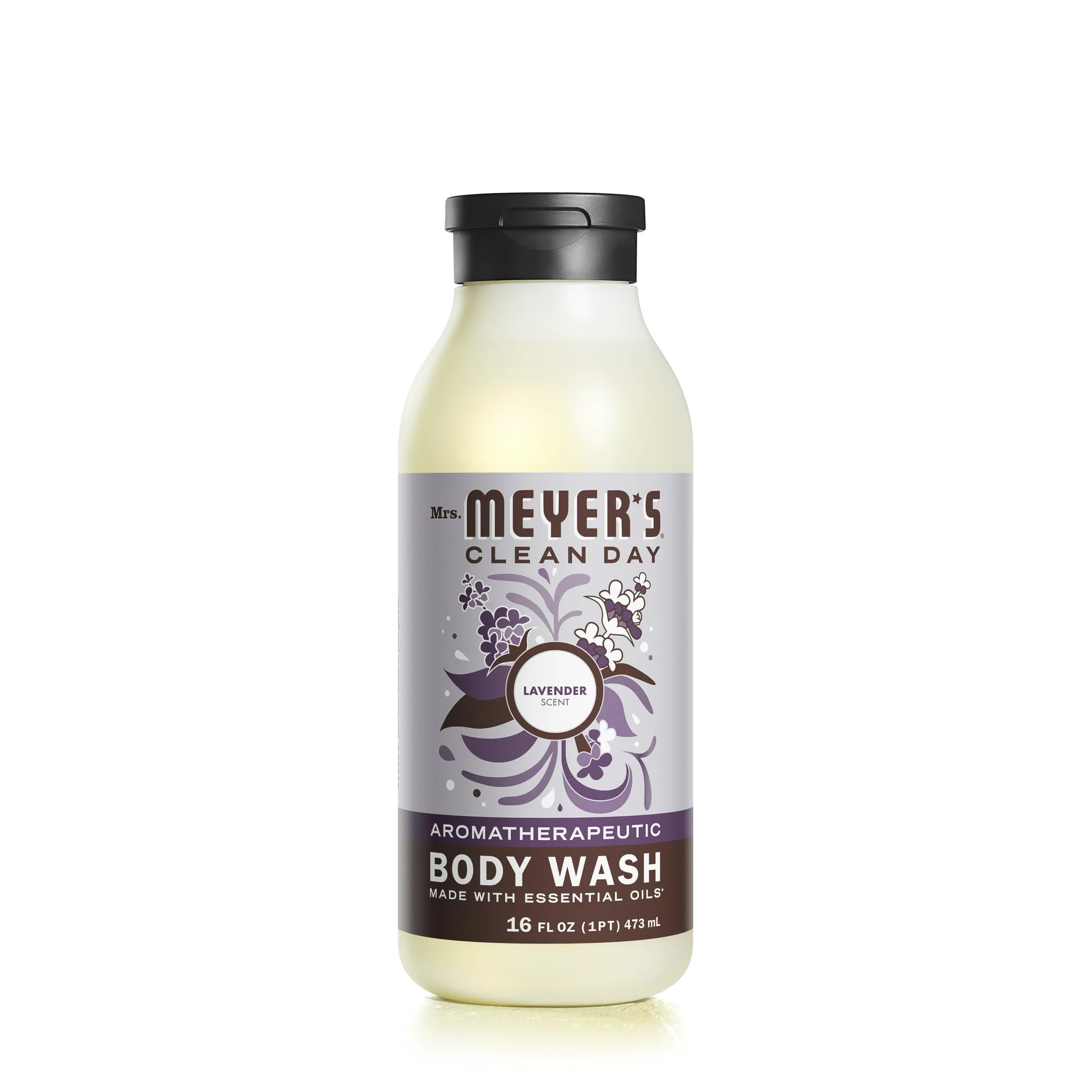 Mrs. Meyer's Clean Day Lavender body wash lavender scent evokes calm