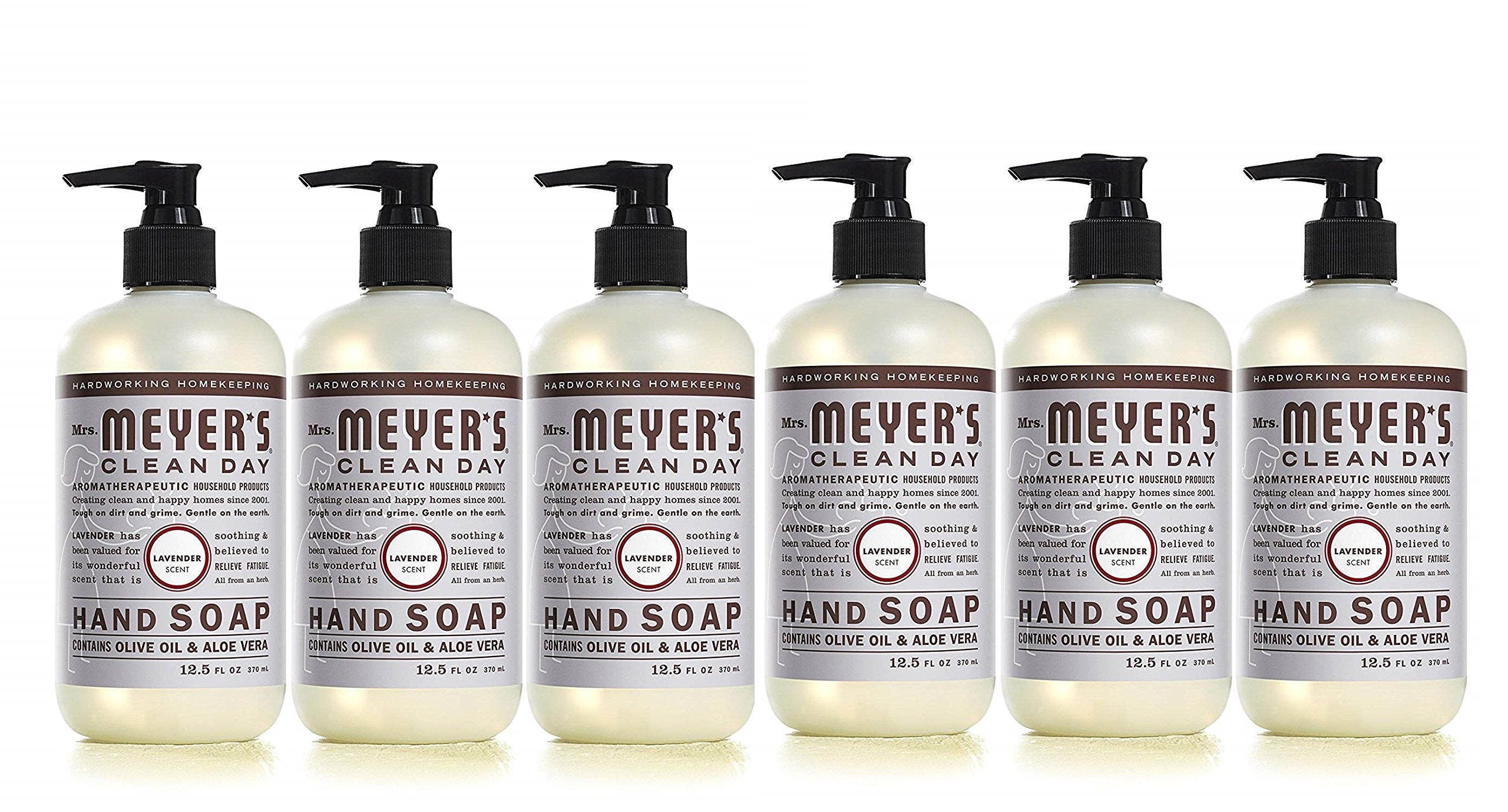 Mrs Meyer's Clean Day Lavender Hand Soap bottle front for everyday hand care