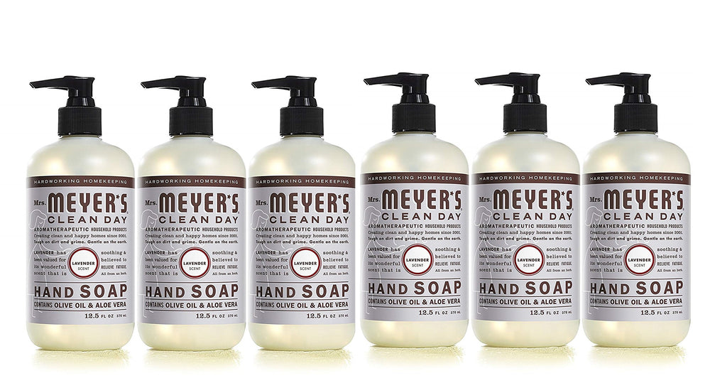 Mrs Meyer's Clean Day Lavender Hand Soap bottle front for everyday hand care