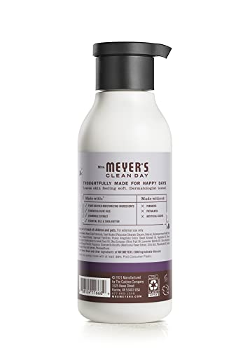Mrs. Meyer's Clean Day lotion pump for easy, mess-free daily hydration.