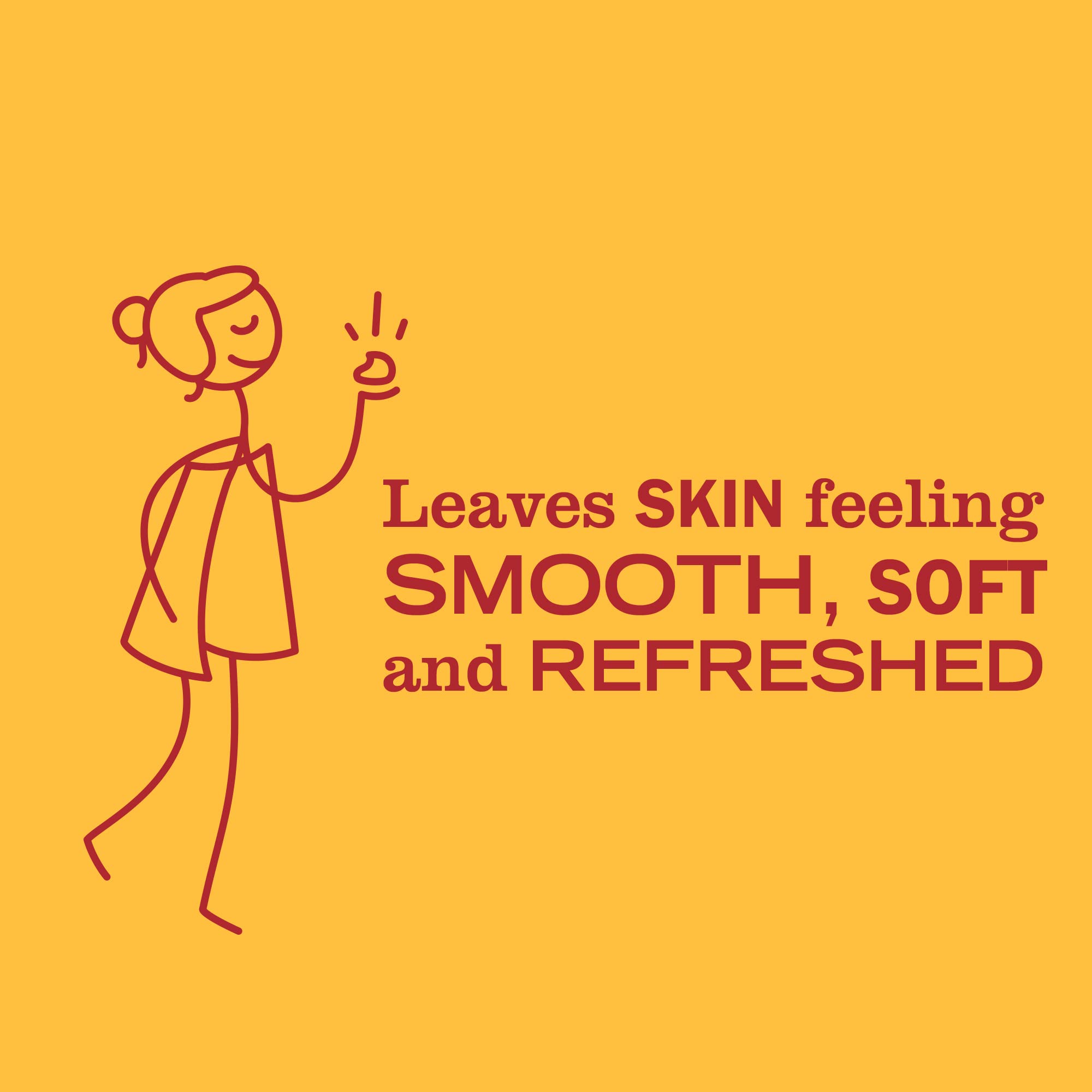 Shea butter-rich formula from Mrs. Meyer's Clean Day moisturizes deeply.