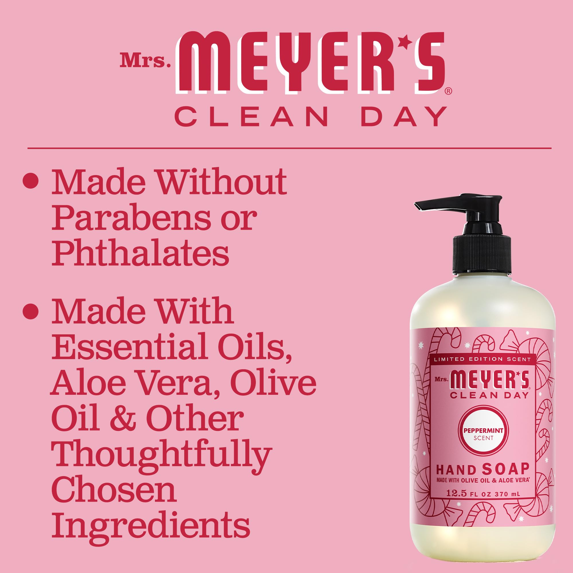 Hands under running water with peppermint soap for quick refreshing wash