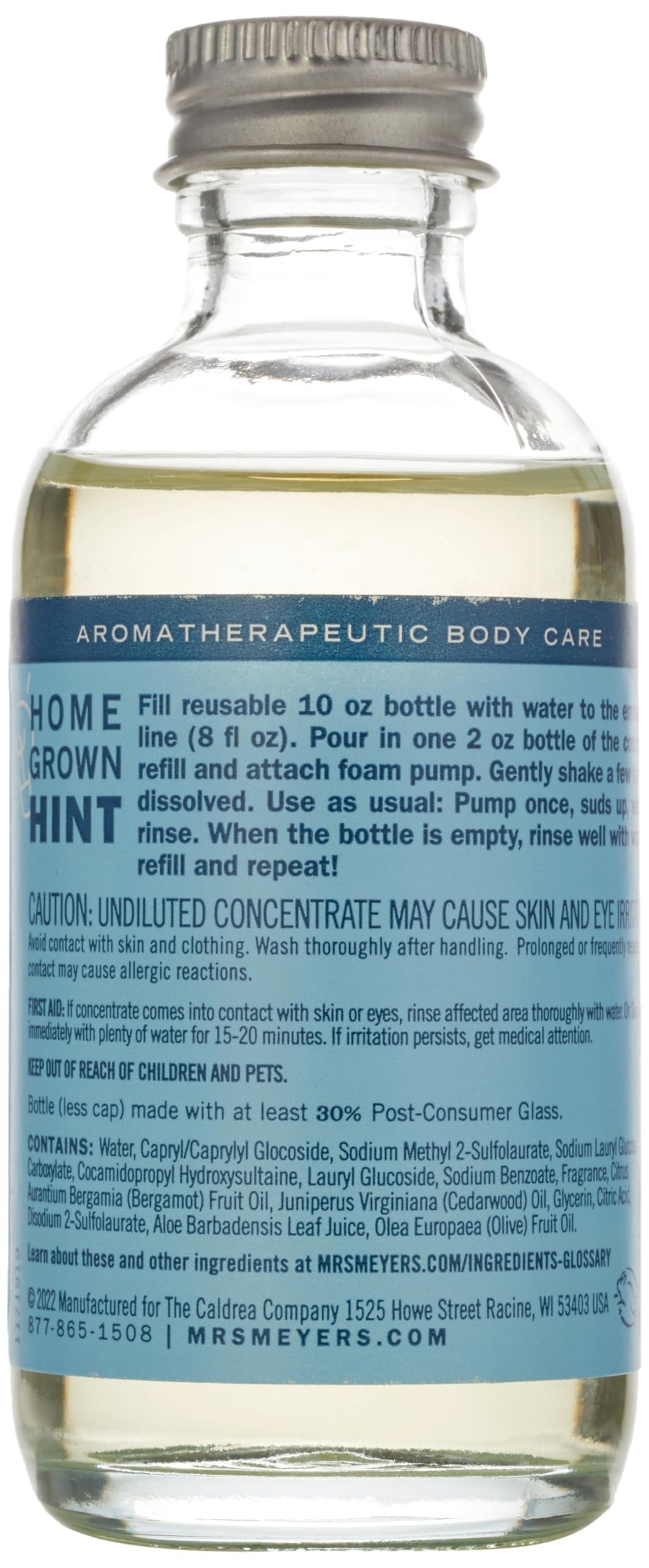 Mrs. Meyer's Starter Kit packaging image showing easy setup.