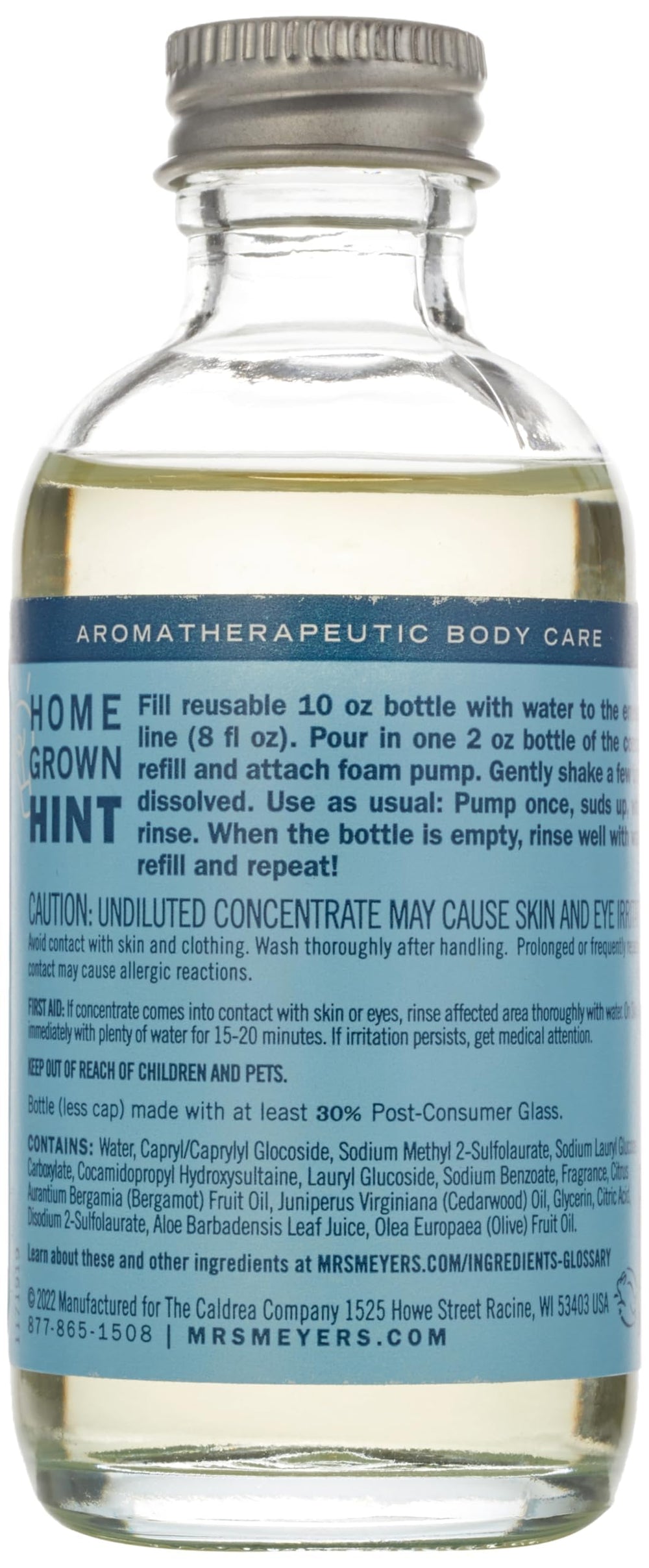 Mrs. Meyer's Starter Kit packaging image showing easy setup.