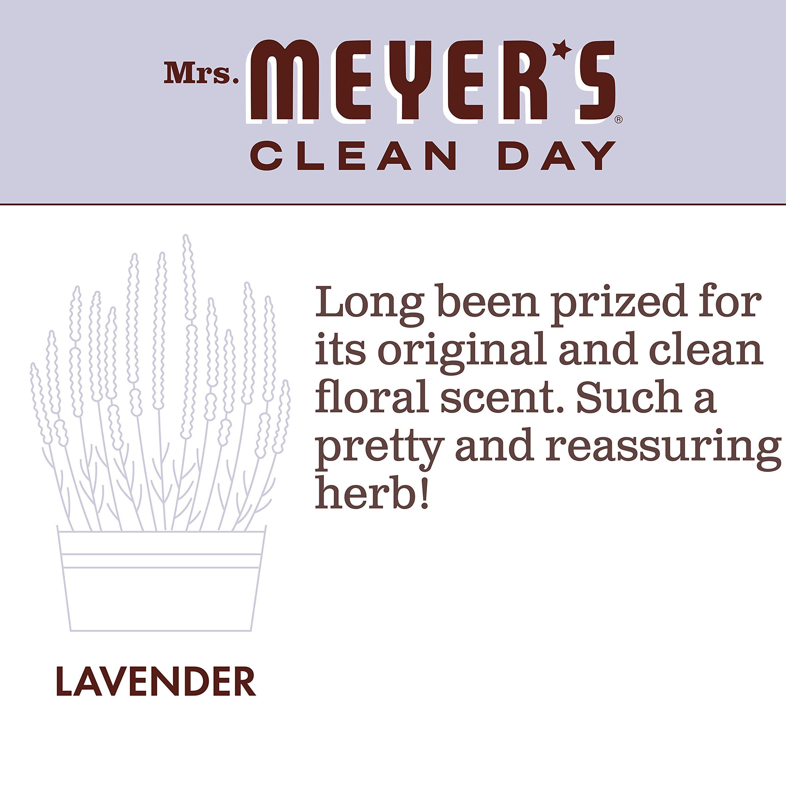 Mrs. Meyer's Paraben-free and phthalate-free formula supports gentle daily cleansing.