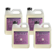Mrs. Meyer's Plum Berry hand soap refill 4-pack bottle for busy hands
