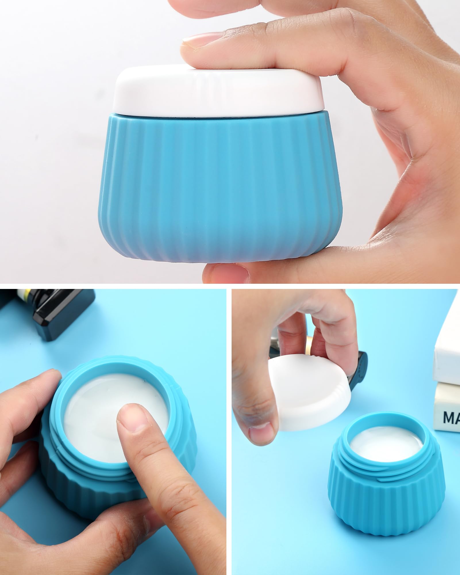 Mrsdry clear makeup bag keeping toiletries organized during trips.