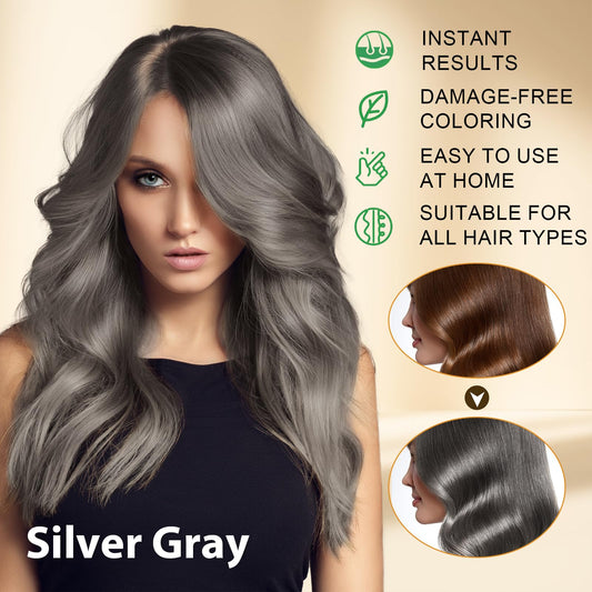 Msktasy hair dye application demonstrates simple at-home color blending.