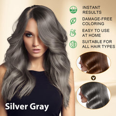 Msktasy hair dye application demonstrates simple at-home color blending.