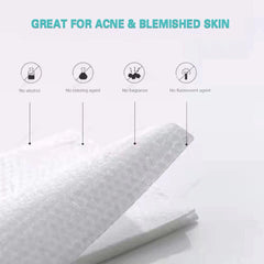 MSOEUESO biodegradable cotton wipe, lint-free fabric designed for clean, daily use.