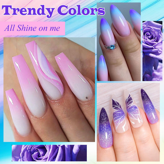MSRUIOO mood color change glitter effect adds sparkling shift with temperature.