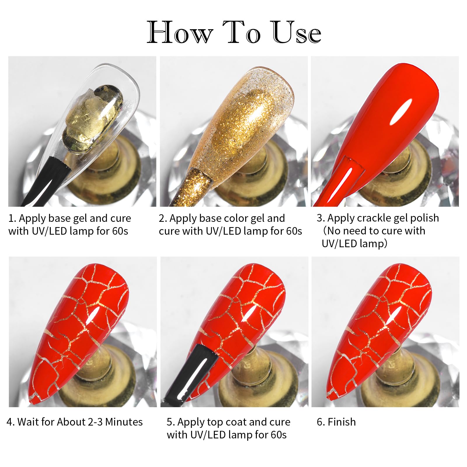 MSRUIOO natural-dry timing chart image helps plan your manicure schedule