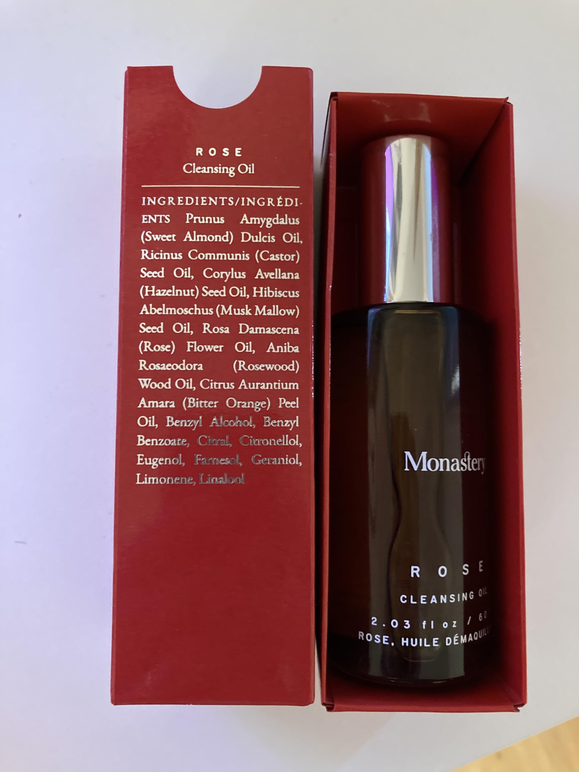 Small-batch San Francisco production of MST Monastery cleansing oil