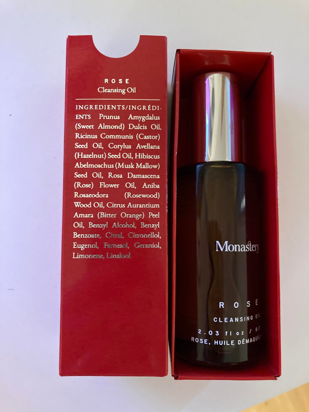 Small-batch San Francisco production of MST Monastery cleansing oil
