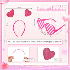 MTLEE valentines fairy sunglasses lightweight accessory for lively photo moments.