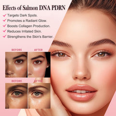 Mtmult Salmon DNA Serum being applied for a smooth, radiant look.