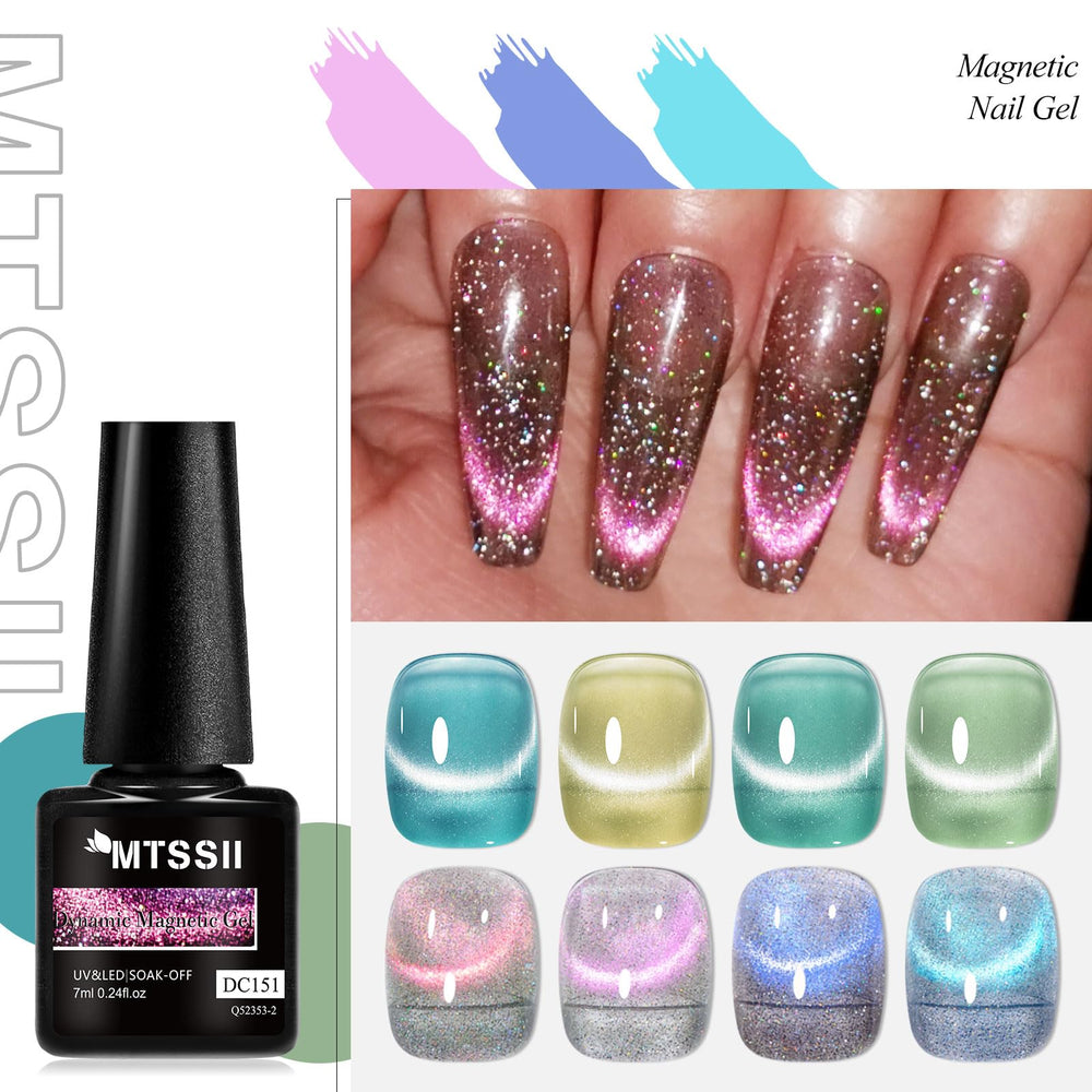MTSSII cat eye gel polish shade 5 bottle pairing with outfits and daily wear