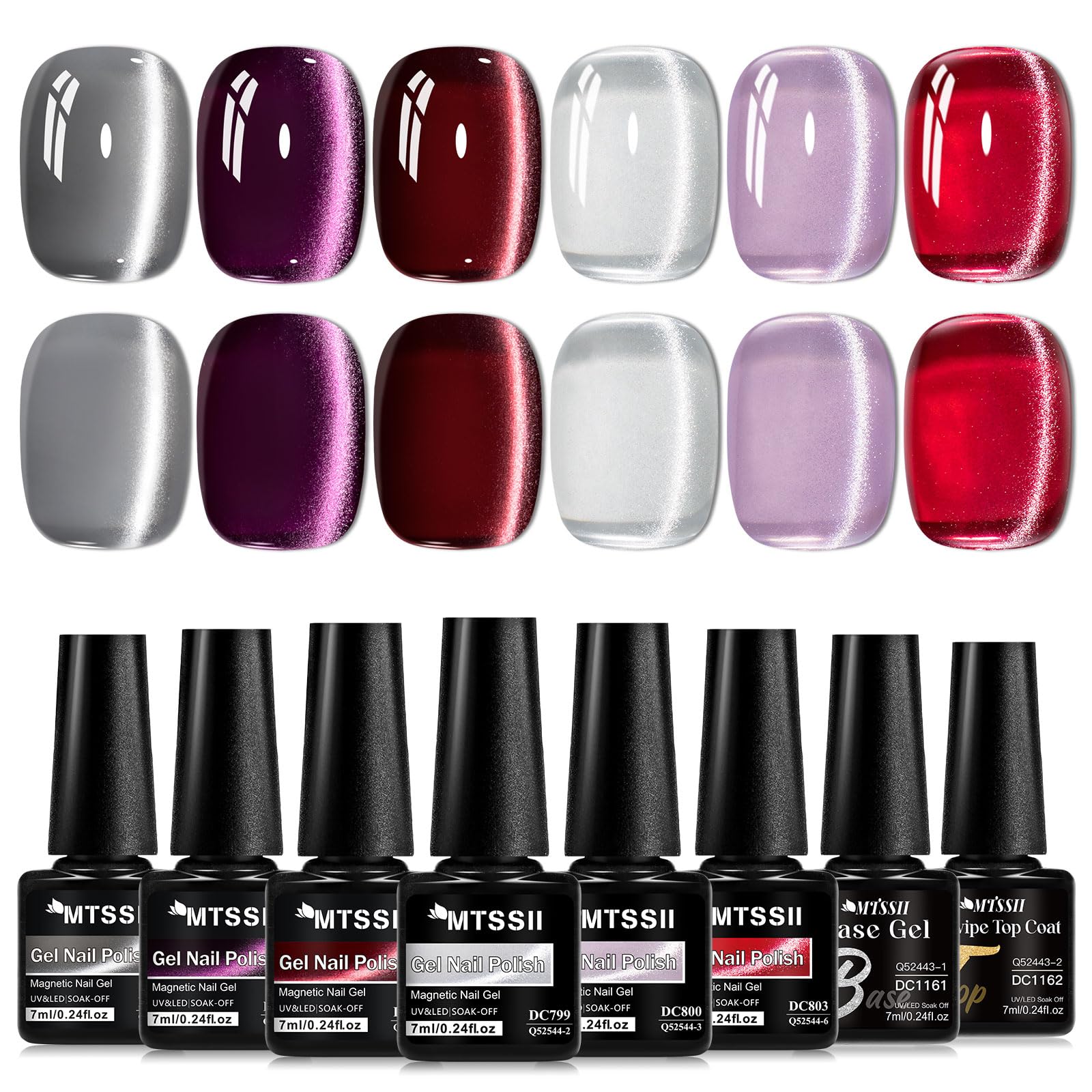 MTSSII Cat Eye Kit packaging keeps colors organized.