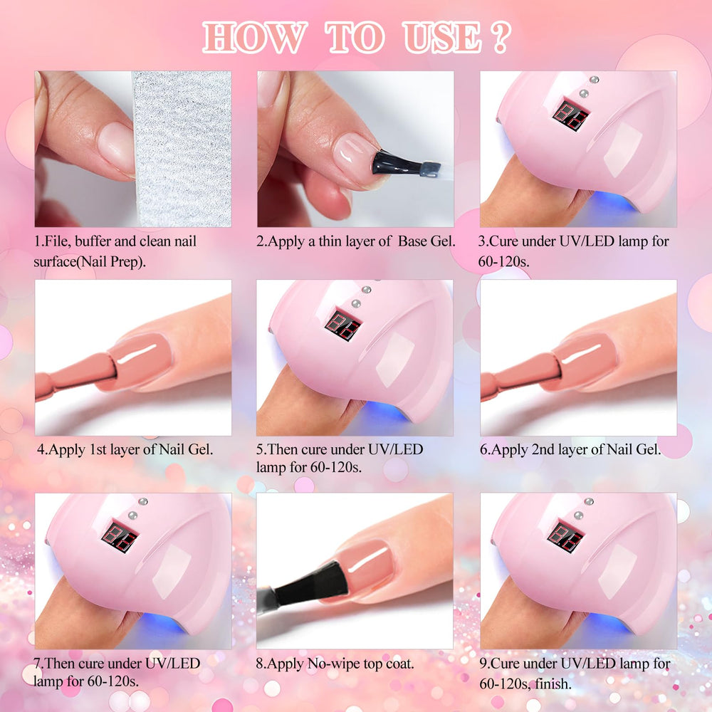 MTSSII at-home nail art set ideal for DIY sessions with friends and family