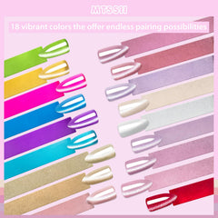 MTSSII Jelly Cat Eye DIY nail art setup at home.