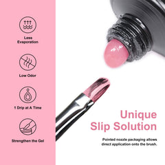 MTSSII nail brush pen for precise poly gel application.