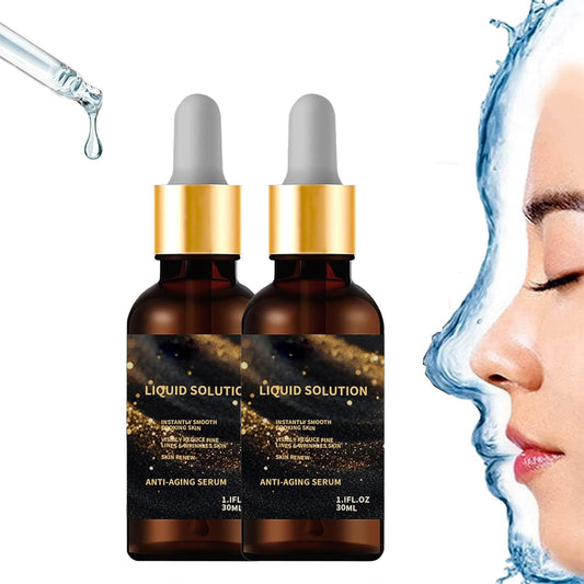 MUBSEOTH Olavita serum pump action demonstrates easy daily application for smoother skin.