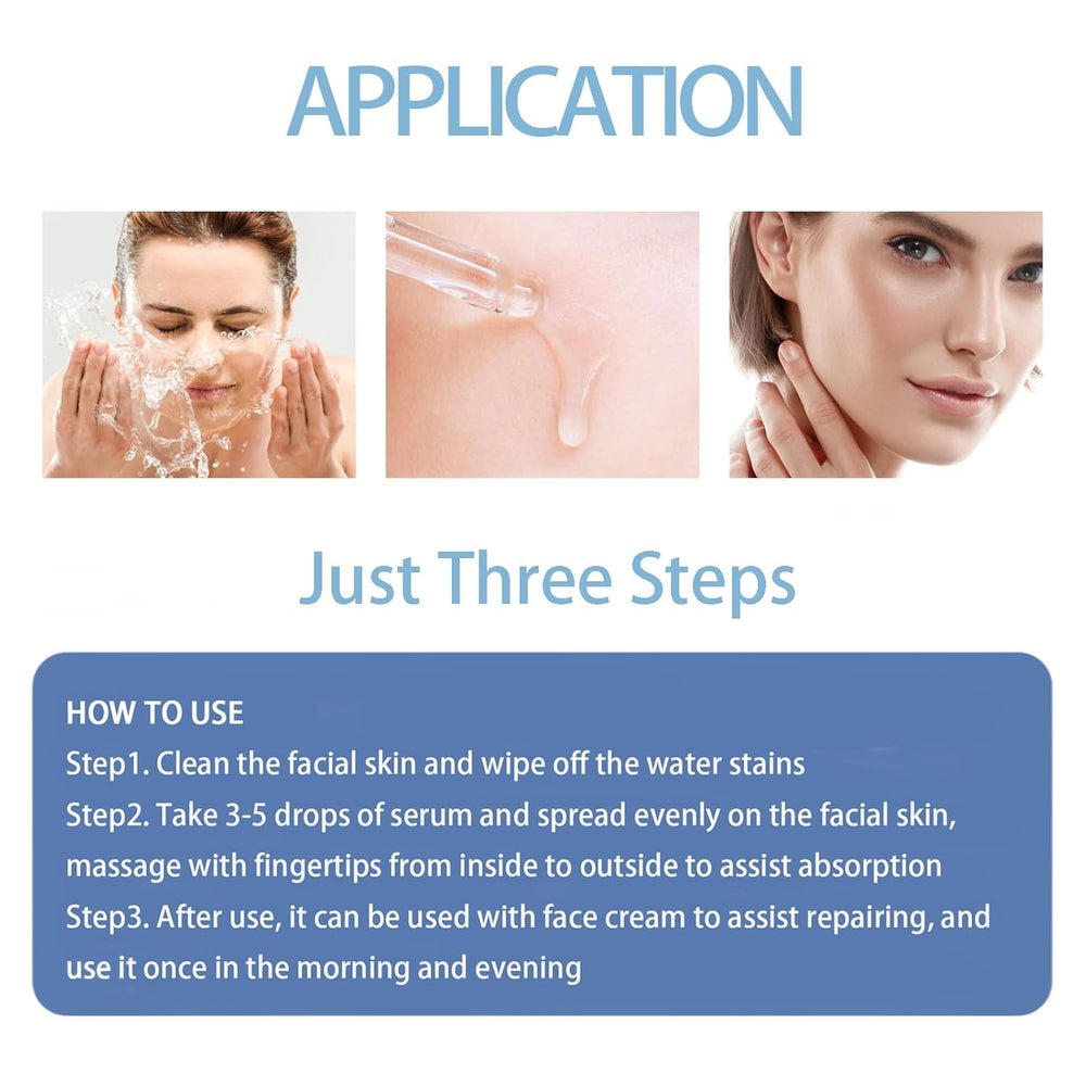 Packaging box display emphasizes premium anti-aging care in a compact set.