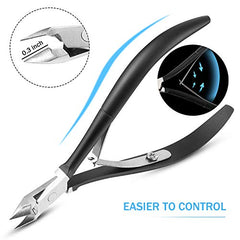 Mudder stainless steel cuticle nippers are durable and rustproof.