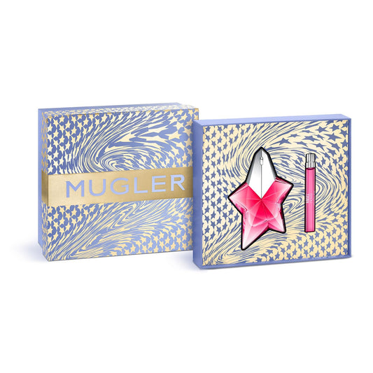 Mugler Angel Nova bottle in glass gleams, elevating your vanity display.