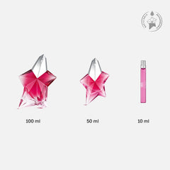 Mugler Angel Nova raspberry splash hinting at fruity allure and bold character