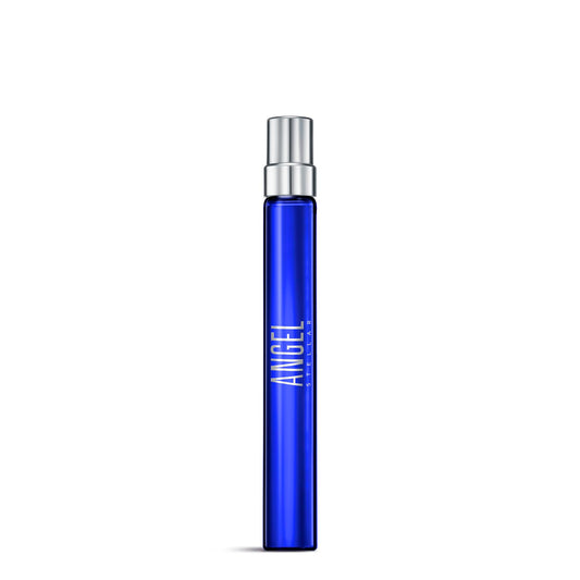 Mugler Angel Stellar bottle highlights pistachio note for creamy gourmand allure.