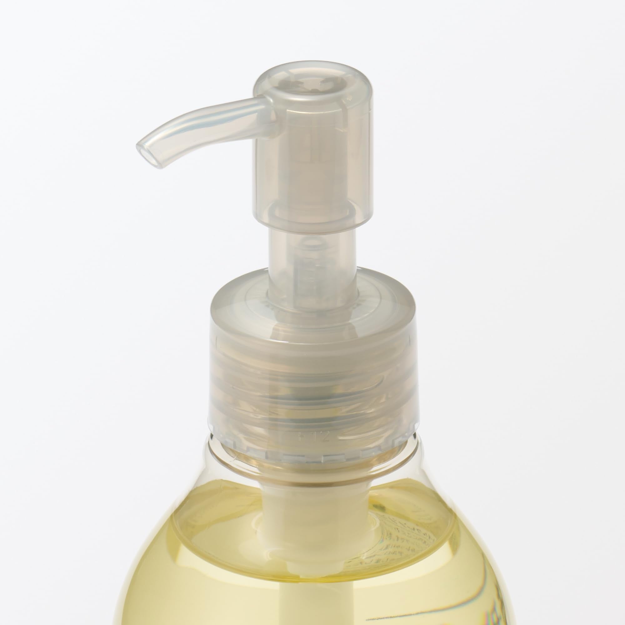 MUJI Mild Oil Cleansing being applied to the face during cleansing routine