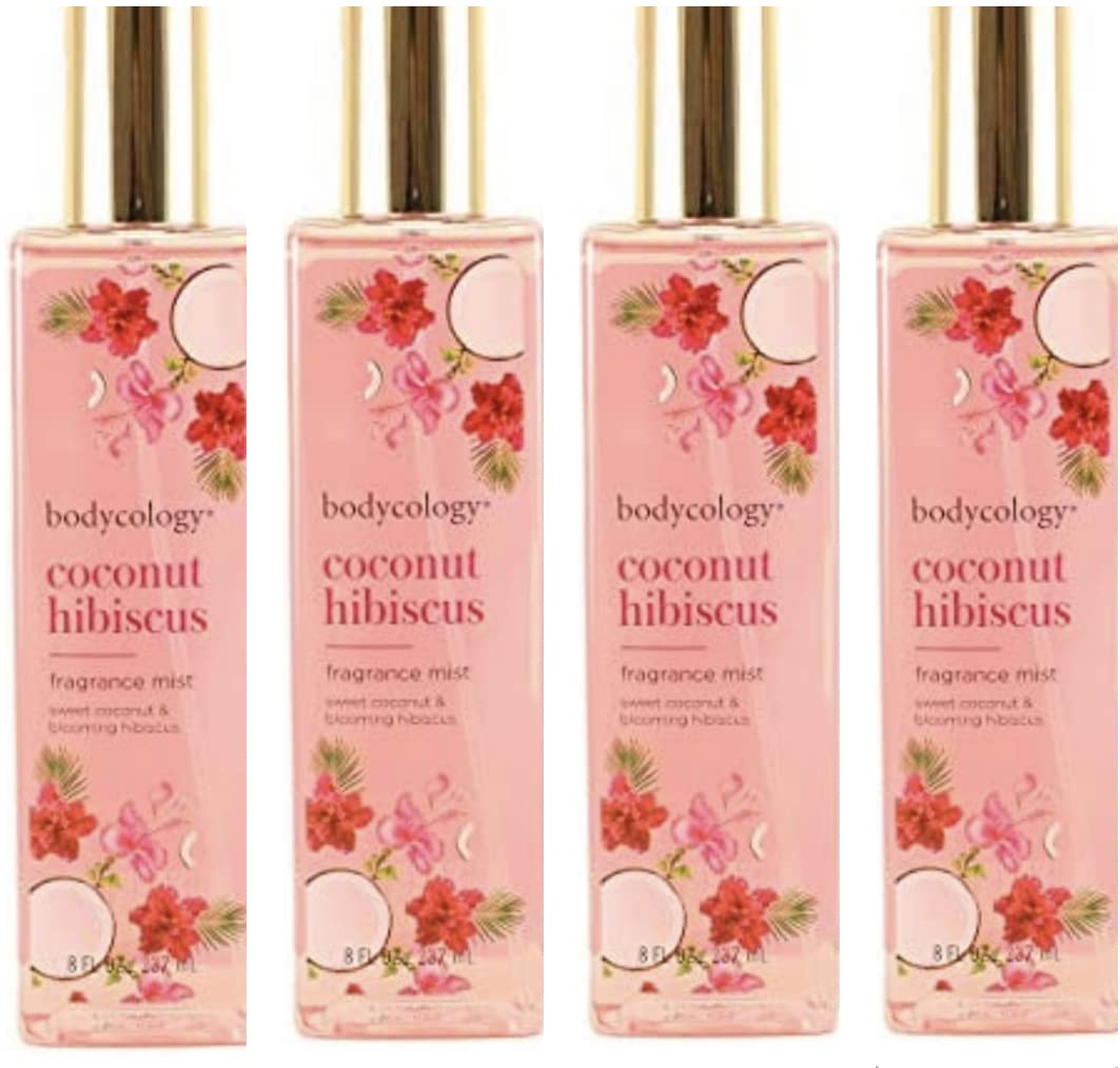 Multipack Coconut Hibiscus Fragrance Mist bottle for daily wear and tropical scent.