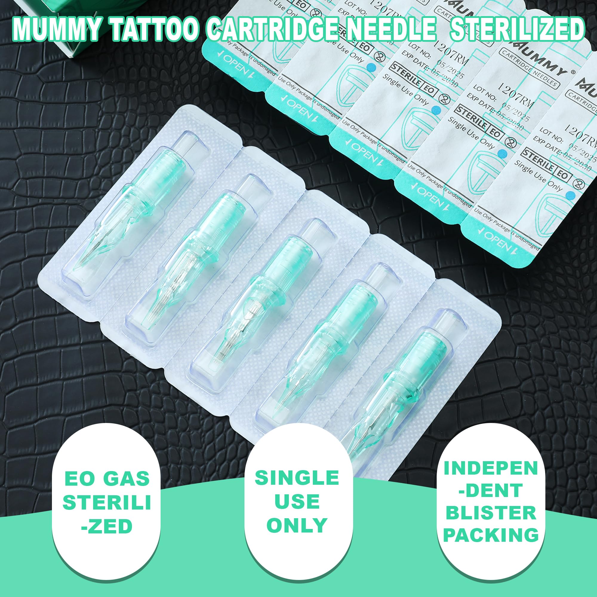 Mummy 316 surgical stainless steel construction for dependable performance.