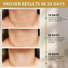 MUOCOBU 5-in-1 neck cream jar close-up highlighting rich formula.