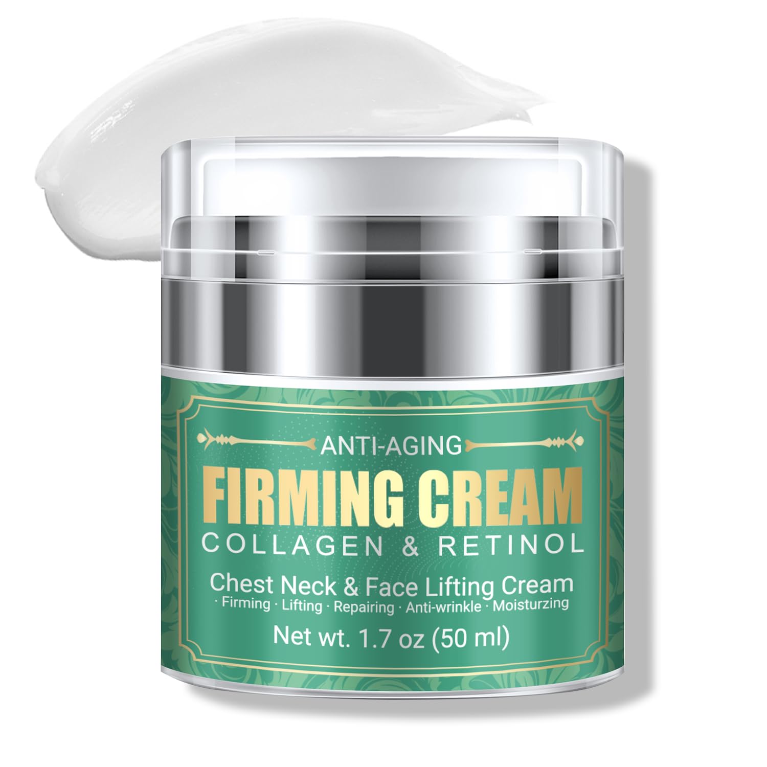 MUOCOBU anti-aging neck cream bottle front for daily nourishing care.
