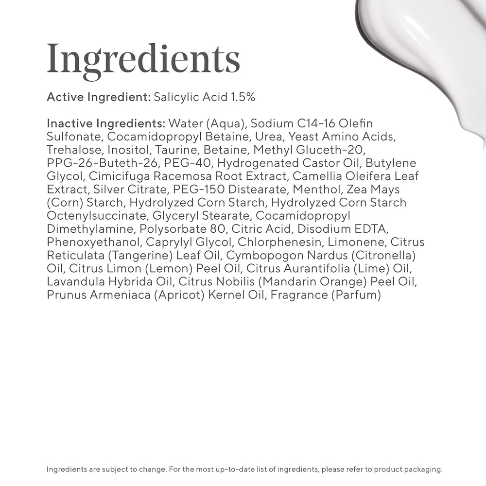 Daily-use Murad cleanser demonstrates oil control as part of your routine.