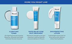 Murad Acne Control Clarifying Cleanser gel-lather balances oily and sensitive skin.