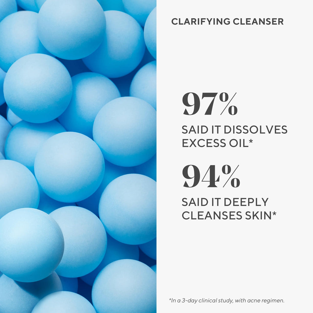 Murad Acne Control Clarifying Cleanser gel texture with time-release salicylic acid action.